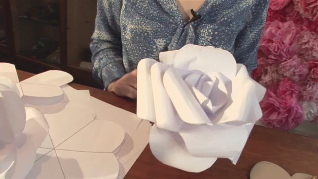 Мастер класс из бумаги цветы Мастер класс из бумаги цветы