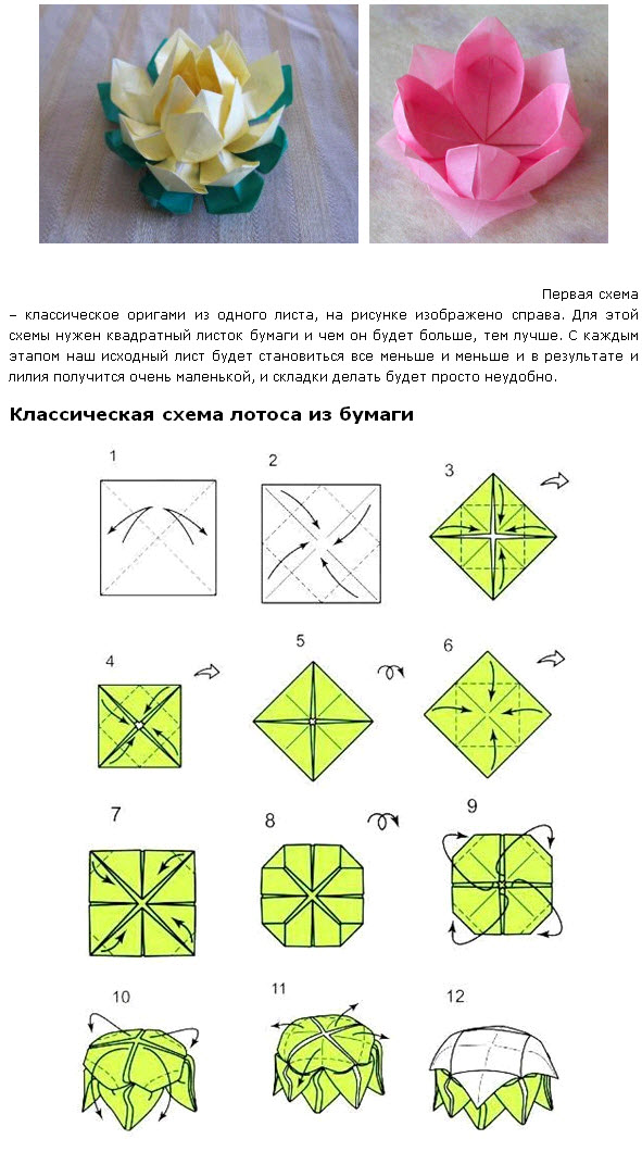 Оригами цветы из бумаги по шаговой инструкции Оригами цветы из бумаги по шаговой инструкции